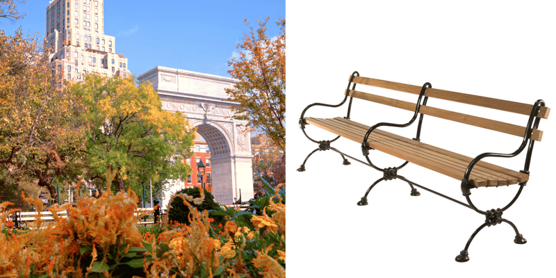 10 Favorite Scenes of Park Benches in Autumn preview 10